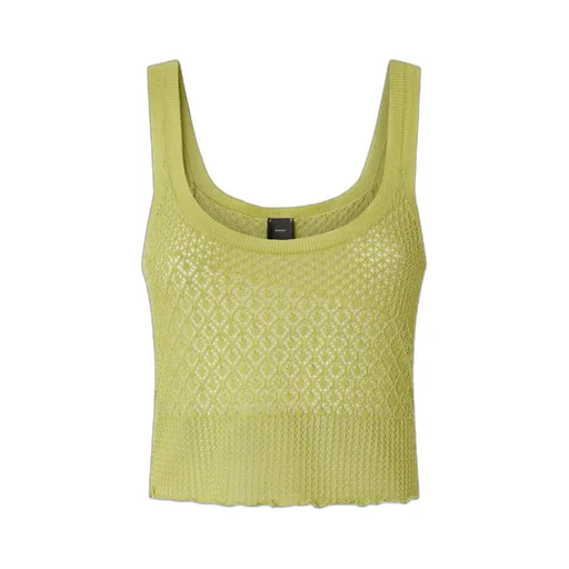 Crochet-Knit Top