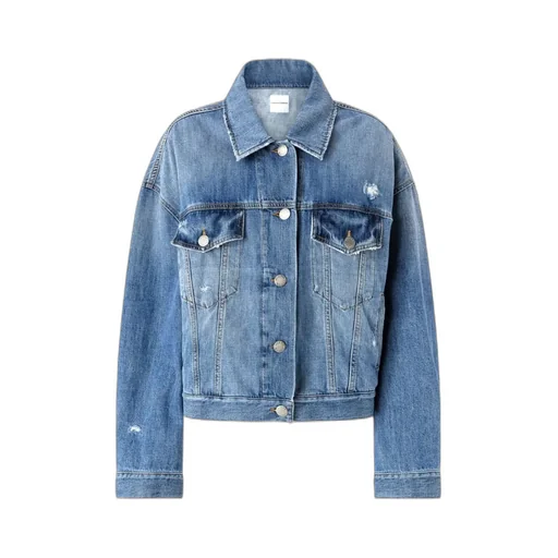 Pinko Classic Collar Denim Jacket