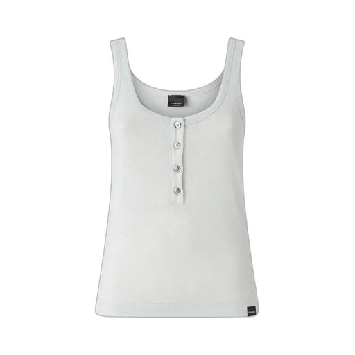Pinko Knitted Lurex Tank Top