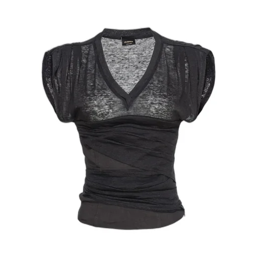 Pinko Sleeveless V-Neck Top