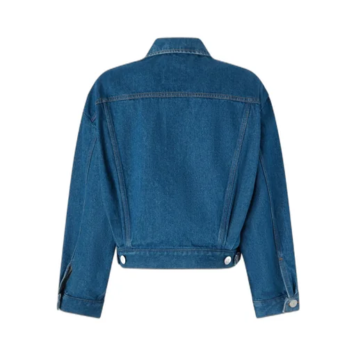Horse-Print Denim Jacket