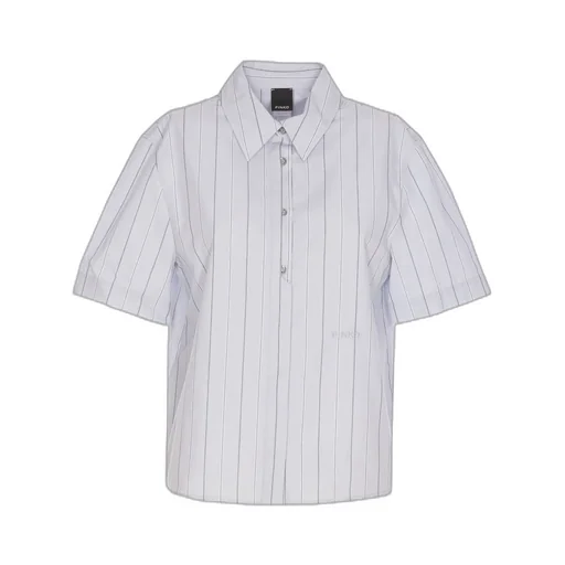 Pinko Striped Short-Sleeved Shirt