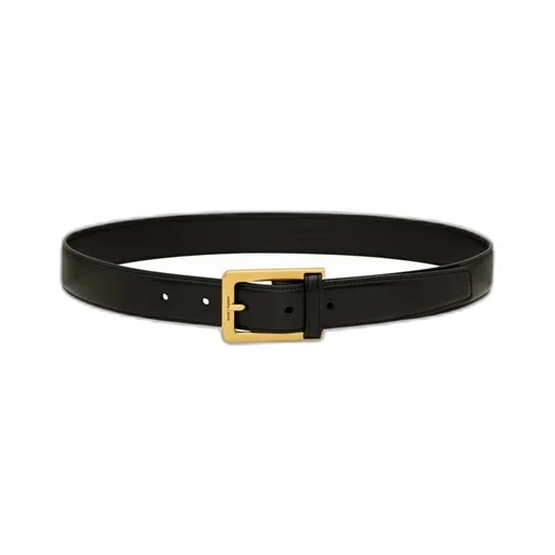 Leather-Loop Belt In Leather