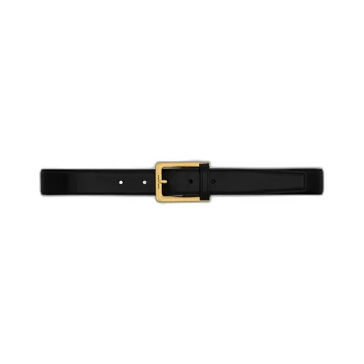 Leather-Loop Belt In Leather