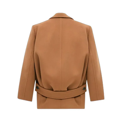 Saint Laurent Single-Breasted Coat