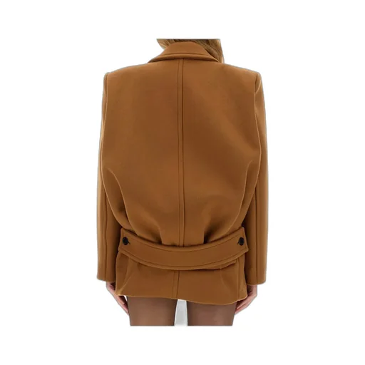 Saint Laurent Single-Breasted Coat
