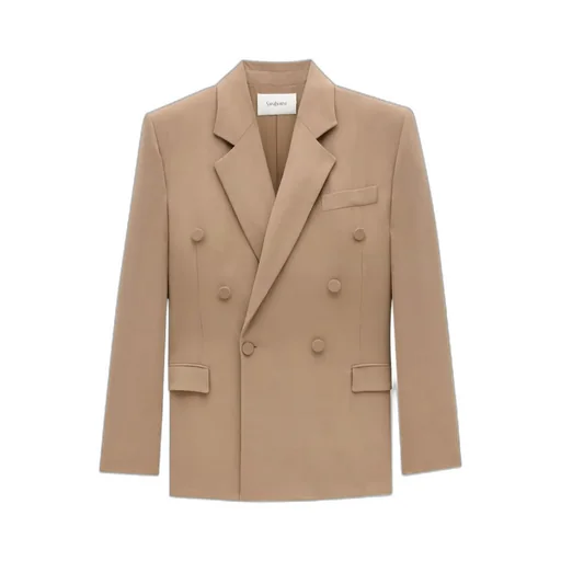 Saint Laurent Oversized Double-Breasted Jacket