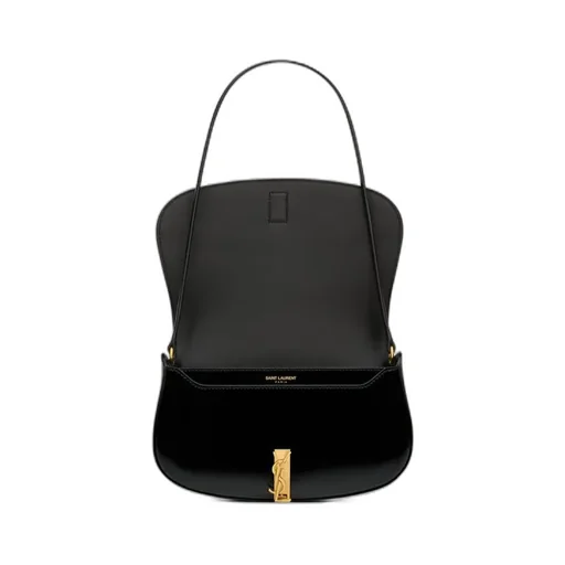 Saint Laurent Voltaire Logo Plaque Mini Shoulder Bag