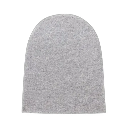 Saint Laurent Logo Embroidered Knit Beanie