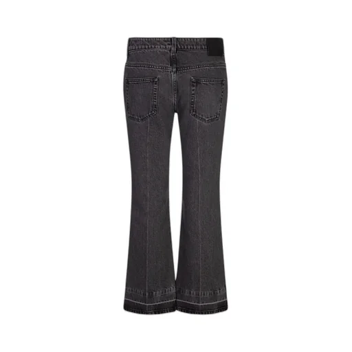 Alexander Mcqueen Flared Cropped Jeans