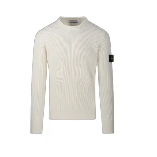 Stone Island Logo Patch Crewneck Jumper