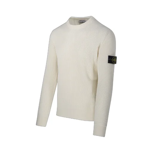 Stone Island Logo Patch Crewneck Jumper