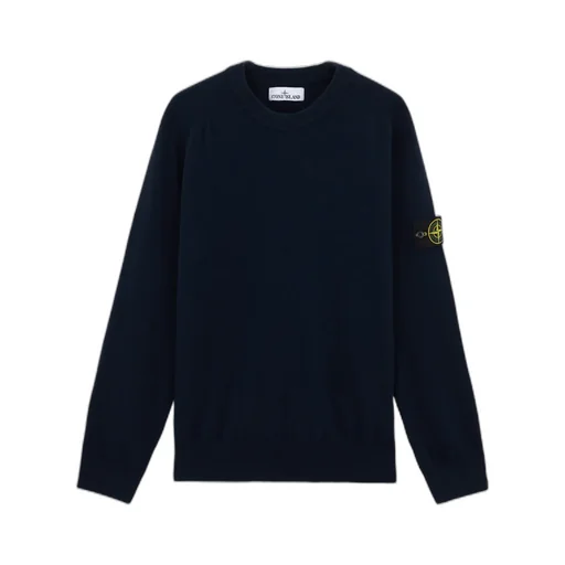 Stone Island Logo Patch Crewneck Sweater