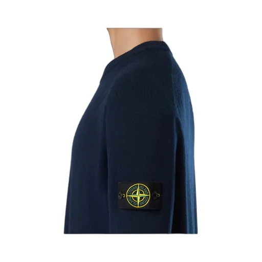 Stone Island Logo Patch Crewneck Sweater