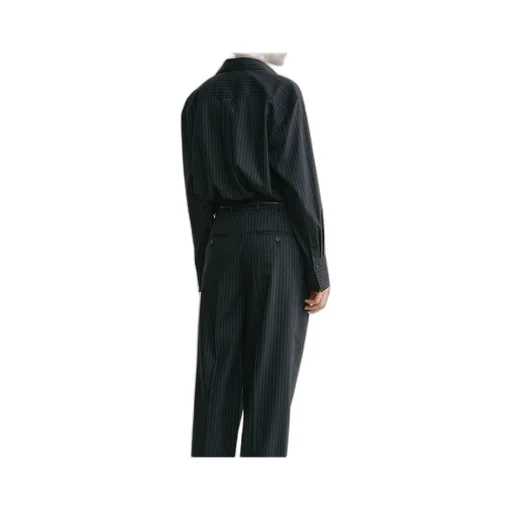 Totme Pleat Detailed Pinstriped Trousers