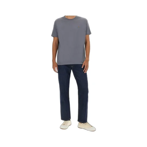 Vivienne Westwood Logo Embroidered Crewneck T-Shirt