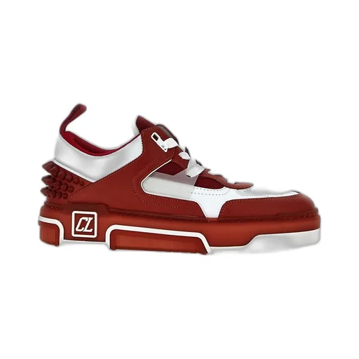 Christian Louboutin Astroloubi Flat Lace-Up Sneakers