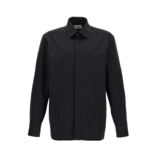 Saint Laurent Cassandre Striped Shirt