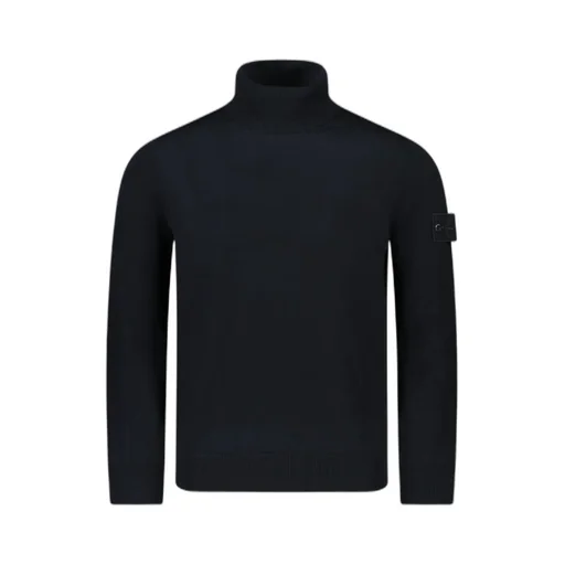Stone Island Turtleneck Long-Sleeved Jumper