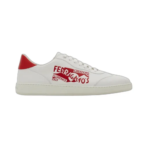 Logo-Lacing Low-Cut Casual Shoes