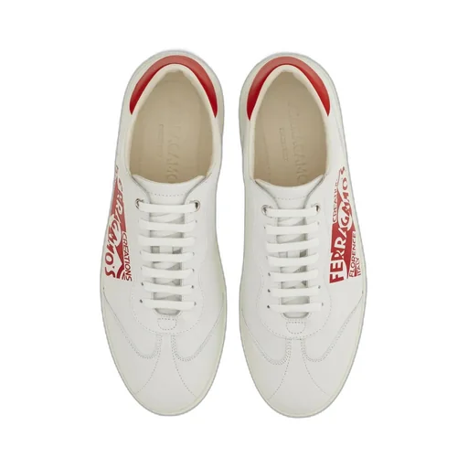 Logo-Lacing Low-Cut Casual Shoes