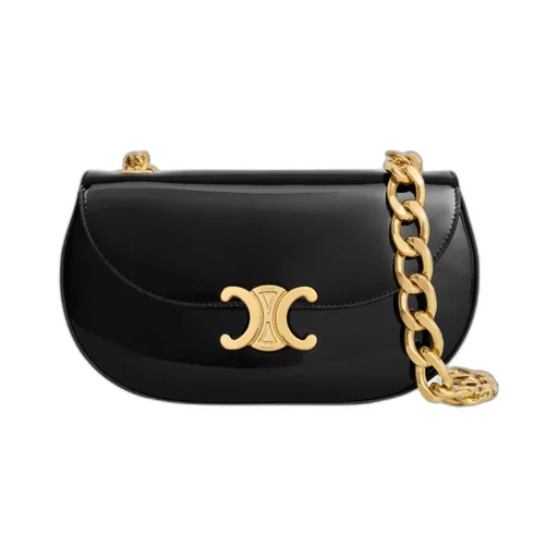 Chain Besace Talulah In Patent Calfskin