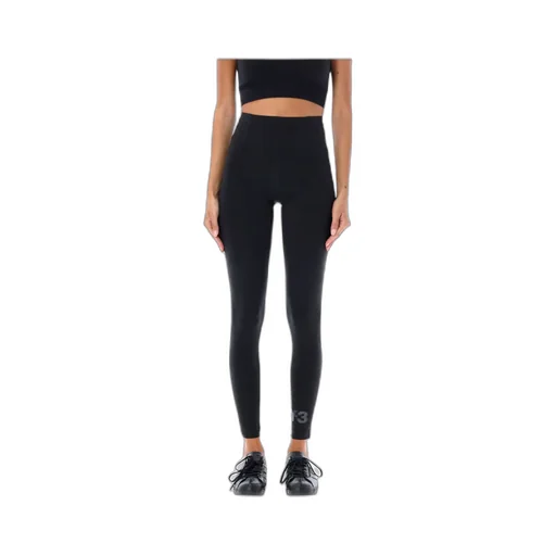 Y-3 Logo Printed Leggings