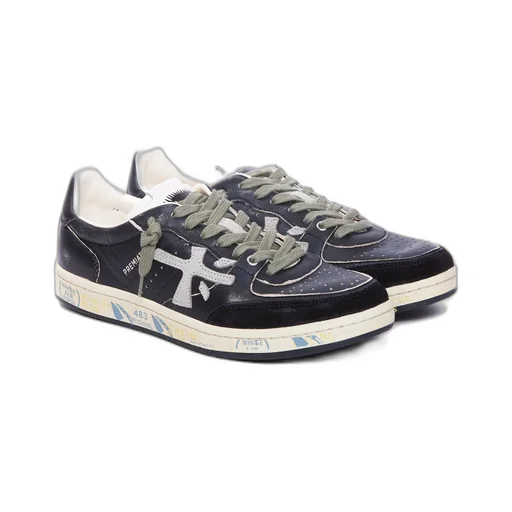 Lace-Up Low-Cut Sneakers