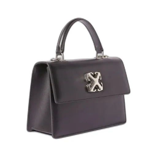 Off-White Jitney 1.4 Logo Plaque Tote Bag