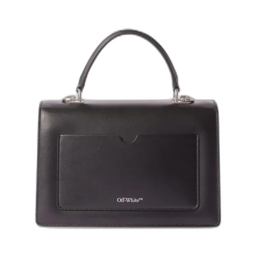 Off-White Jitney 1.4 Logo Plaque Tote Bag