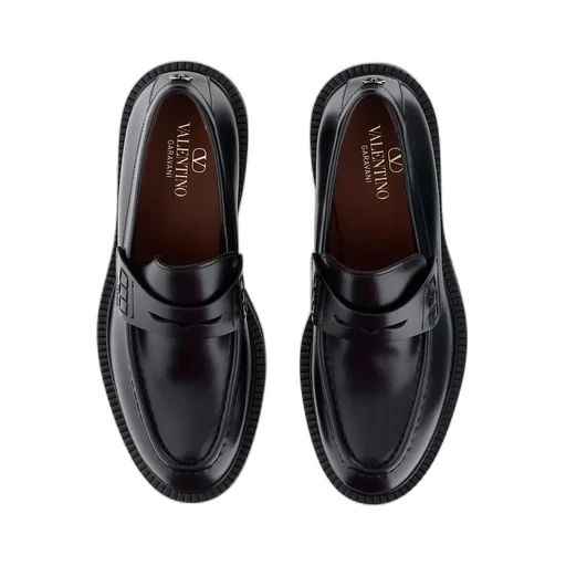 Valentino Vlogo Signature Slip-On Loafers