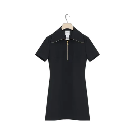Patou Technical Crepe Shift Dress