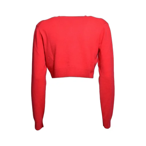 Patou Cropped Knit Sweater