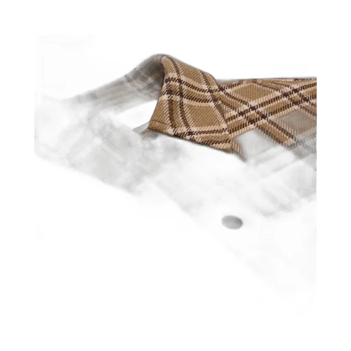 Overshirt In Checked Wool