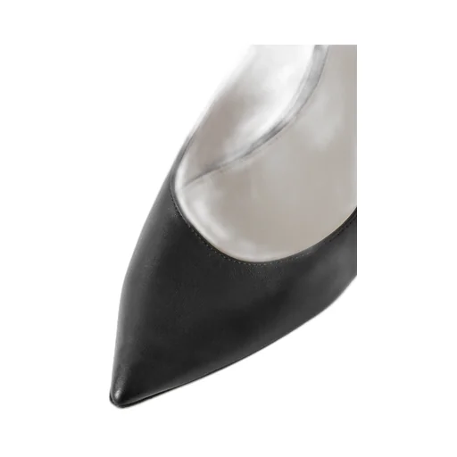 The River 75Mm Leather Pumps