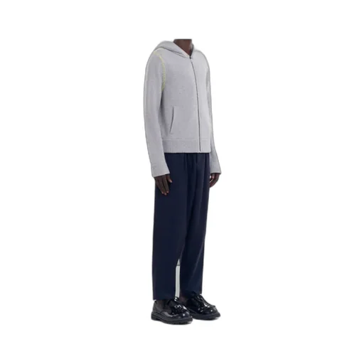 Marni Logo Embroidered Zipped Cardigan