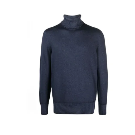 Roll-Neck Wool Jumper