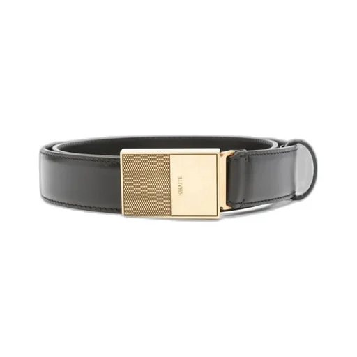 Khaite Logo-Engraved Buckle Belt