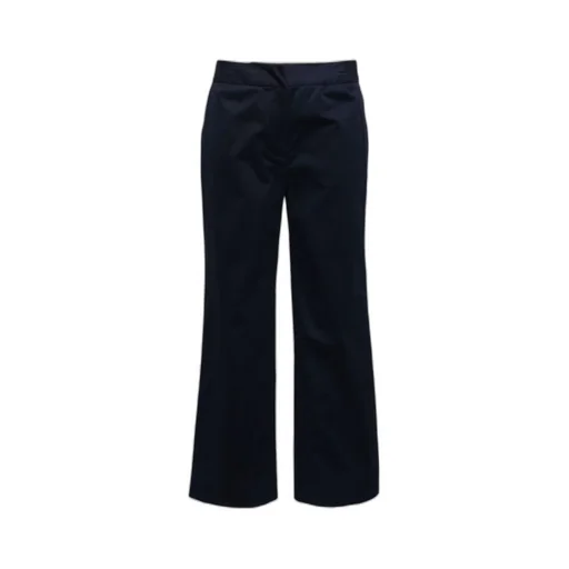 Hidden Button Casual Pants