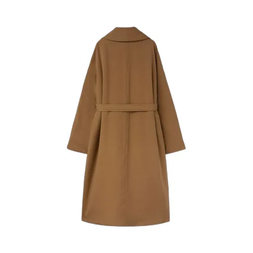 Loro Piana Dwight Long-Sleeved Belted Coat