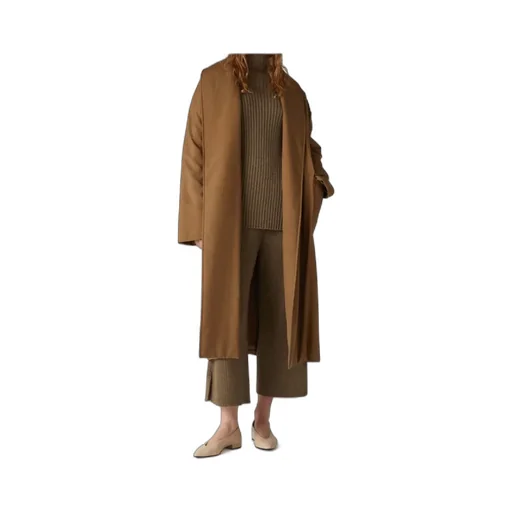 Loro Piana Dwight Long-Sleeved Belted Coat