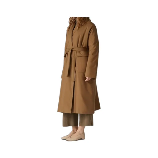 Loro Piana Dwight Long-Sleeved Belted Coat