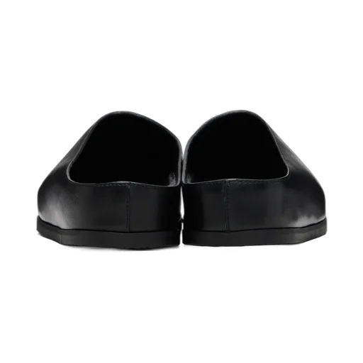 Slip-On Leather Mules