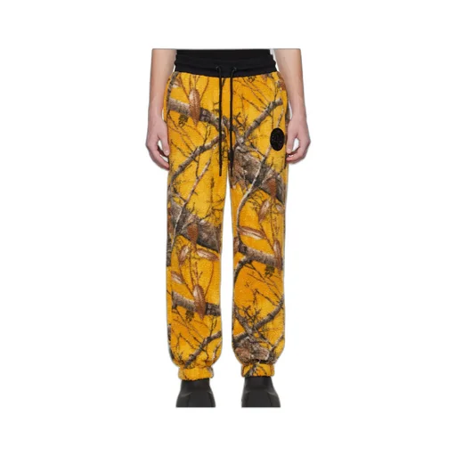 Graphic-Print Fleece Track Pants
