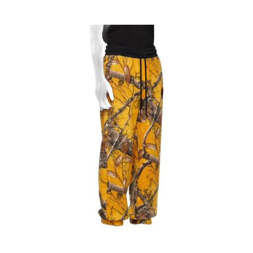 Graphic-Print Fleece Track Pants