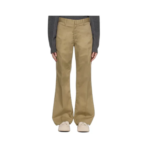 Wide-Leg Cut Trousers