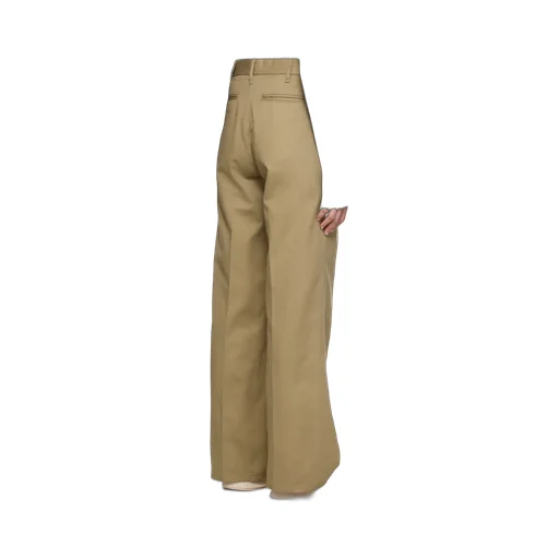 Wide-Leg Cut Trousers