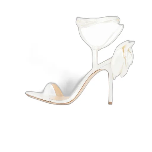 Magda Butrym Double Flower Heel Sandals