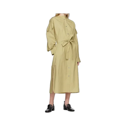 Itarsi Poplin Belted-Waist Dress