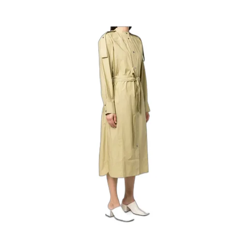 Itarsi Poplin Belted-Waist Dress